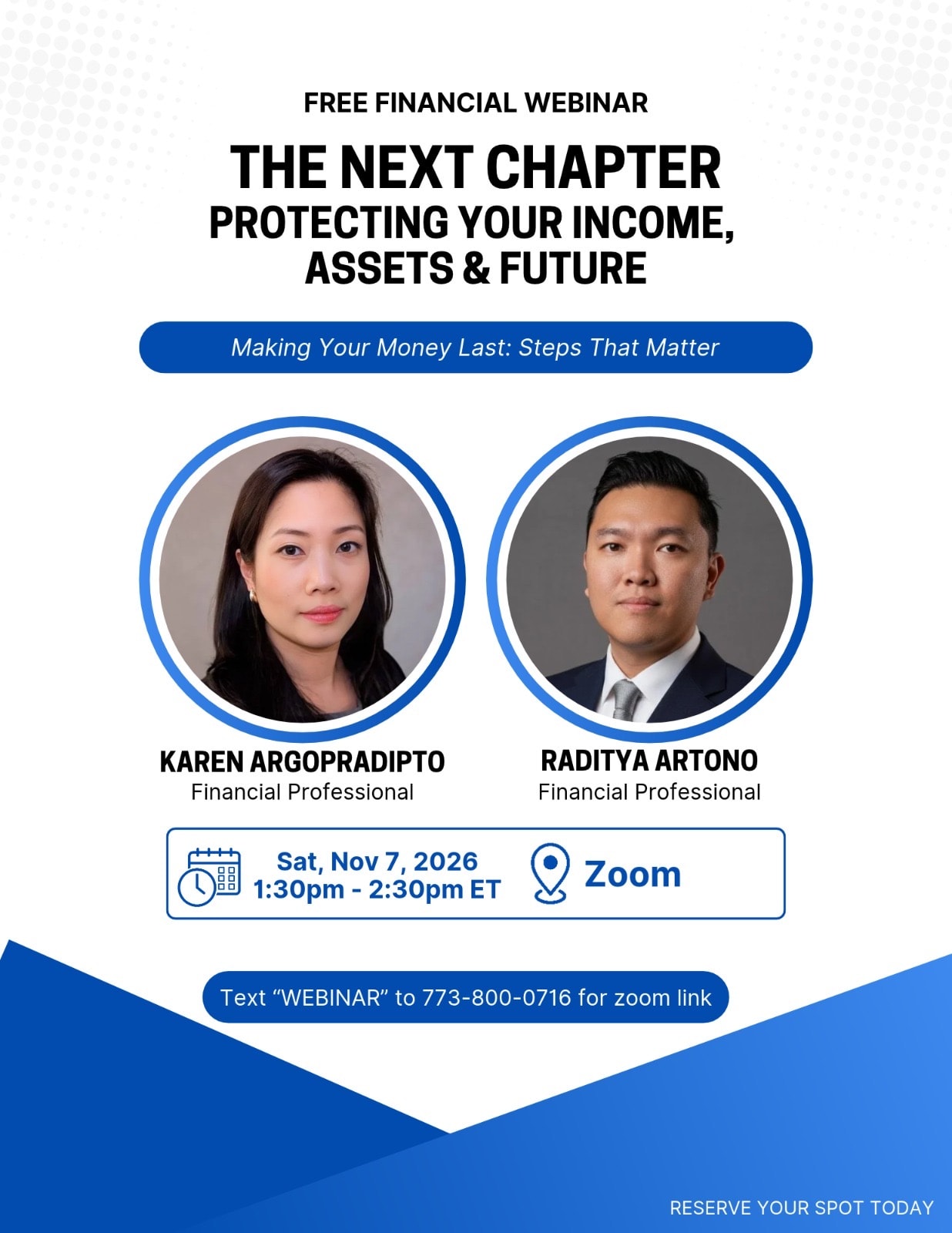 The Next Chapter: Protecting Your Income, Assets & Future